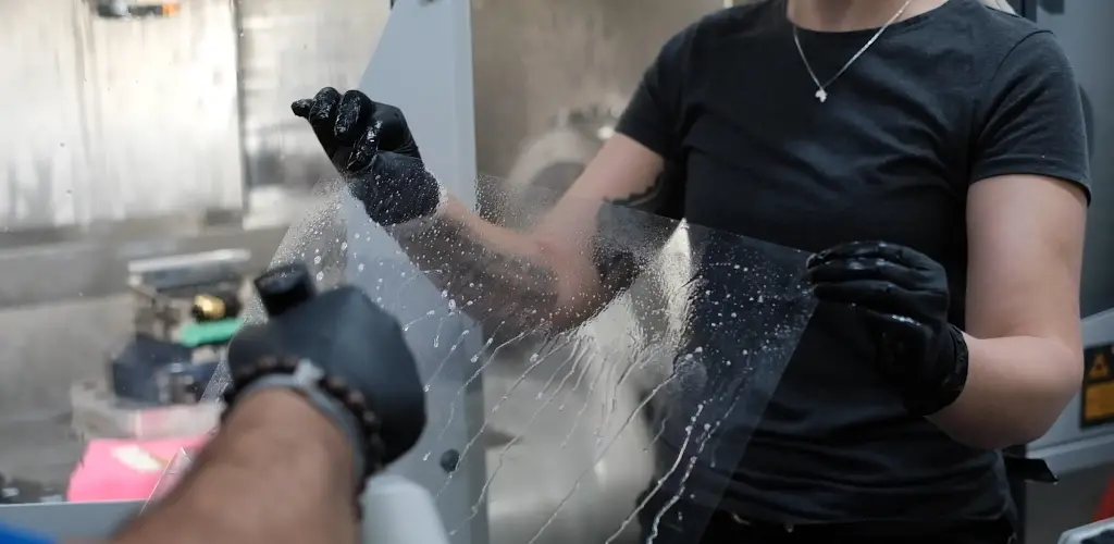 Schutzfolie Polycarbonat / Verbundglas